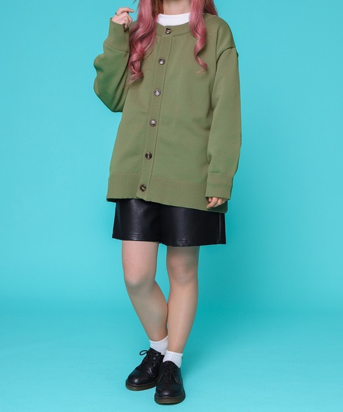 PairPair（ペアペア）の「スポンディッシュニットクルーカーデ(ユニセックス)（カーディガン/ボレロ・メンズ・イエロー/オレンジ/ライトグリーン/アイボリー/ブルー系その他・MEDIUM/LARGE）」の18枚目の写真