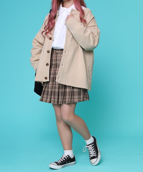 PairPair（ペアペア）の「スポンディッシュニットクルーカーデ(ユニセックス)（カーディガン/ボレロ・メンズ・イエロー/オレンジ/ライトグリーン/アイボリー/ブルー系その他・MEDIUM/LARGE）」の10枚目の写真