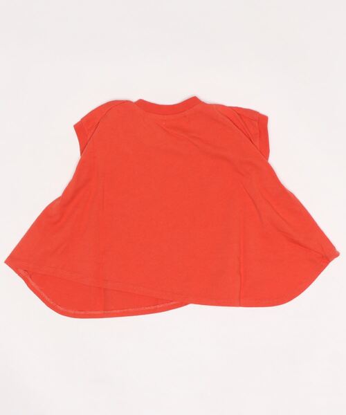 quoti use fith(クゥオティ ユース フィス)の「ベーシック天竺 ランダムフレア 半袖Tシャツ(Tシャツ/カットソー・キッズ・レッド/ホワイト/グレー・120/130/100/110/90/80)」の4枚目の写真