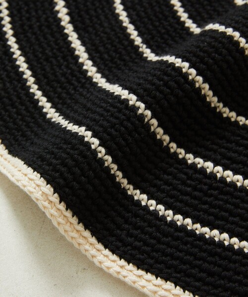 FREAK'S STORE（フリークスストア）の「ボーダーニットハット（ハット・レディース・ブラウン/オレンジ/グリーン/ブラック・ONE SIZE）」の15枚目の写真