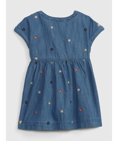 GAP（ギャップ）の「オーガニックコットン100% デニムワンピース
