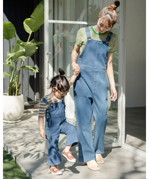 B:MING by BEAMS Wrangler / フレア サロペット