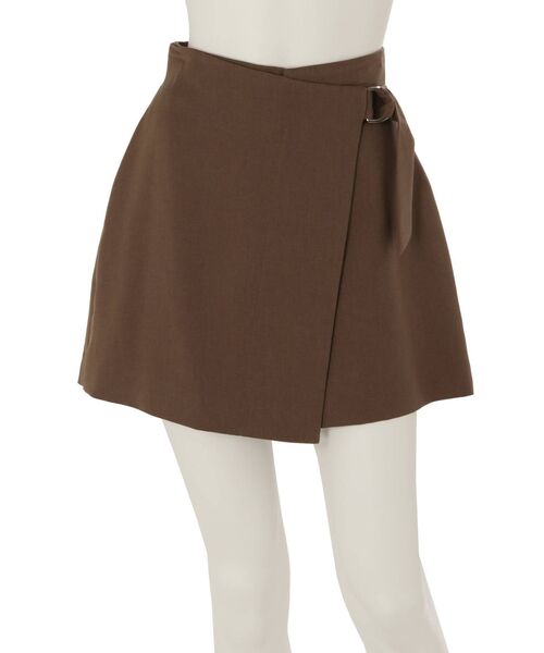 MURUA（ムルーア）の「【セット販売】パウダーツイルショートジャケット ＆ パウダーツイルラップキュロット①（セットアップ・レディース・ブラック/ベージュ/ブラウン/その他1・1/2）」の17枚目の写真