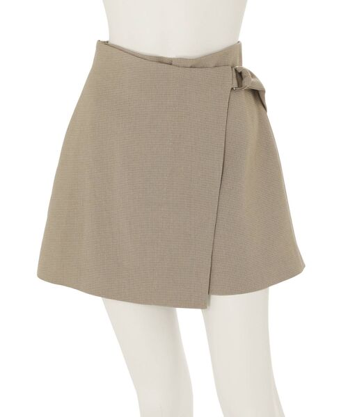 MURUA（ムルーア）の「【セット販売】パウダーツイルショートジャケット ＆ パウダーツイルラップキュロット①（セットアップ・レディース・ブラック/ベージュ/ブラウン/その他1・1/2）」の15枚目の写真