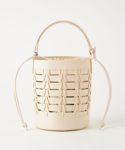 green label relaxing(グリーンレーベルリラクシング)の「イントレ ツツガタ 2WAY バッグ(ショルダーバッグ・レディース・クリーム/ブラック・FREE)」の18枚目の写真