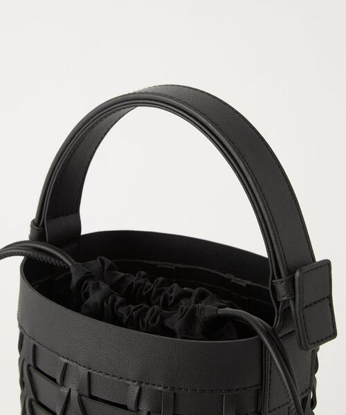 green label relaxing(グリーンレーベルリラクシング)の「イントレ ツツガタ 2WAY バッグ(ショルダーバッグ・レディース・クリーム/ブラック・FREE)」の10枚目の写真