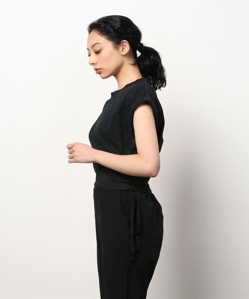 ALLSAINTS（オールセインツ）の「MIRA TEE | MIRA Tシャツ（Tシャツ/カットソー・レディース・ホワイト/ブラック・L/XS/S/M）」の5枚目の写真