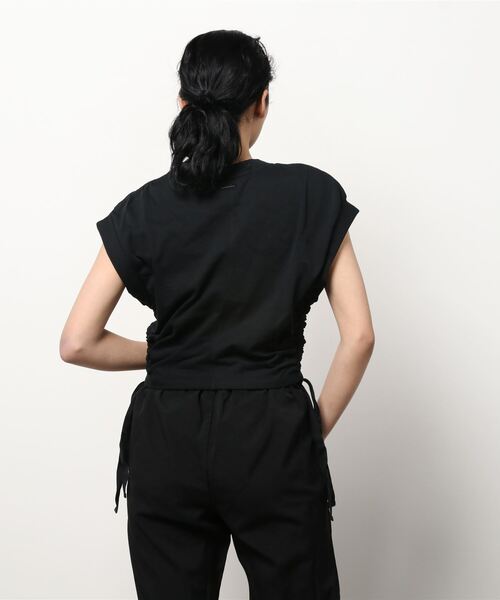 ALLSAINTS（オールセインツ）の「MIRA TEE | MIRA Tシャツ（Tシャツ/カットソー・レディース・ホワイト/ブラック・L/XS/S/M）」の14枚目の写真