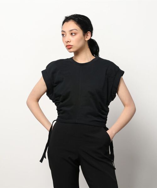 ALLSAINTS（オールセインツ）の「MIRA TEE | MIRA Tシャツ（Tシャツ/カットソー・レディース・ホワイト/ブラック・L/XS/S/M）」の7枚目の写真