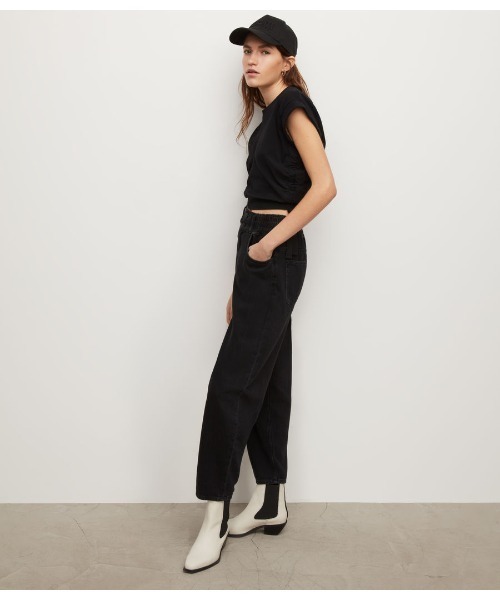 ALLSAINTS（オールセインツ）の「MIRA TEE | MIRA Tシャツ（Tシャツ/カットソー・レディース・ホワイト/ブラック・L/XS/S/M）」の13枚目の写真