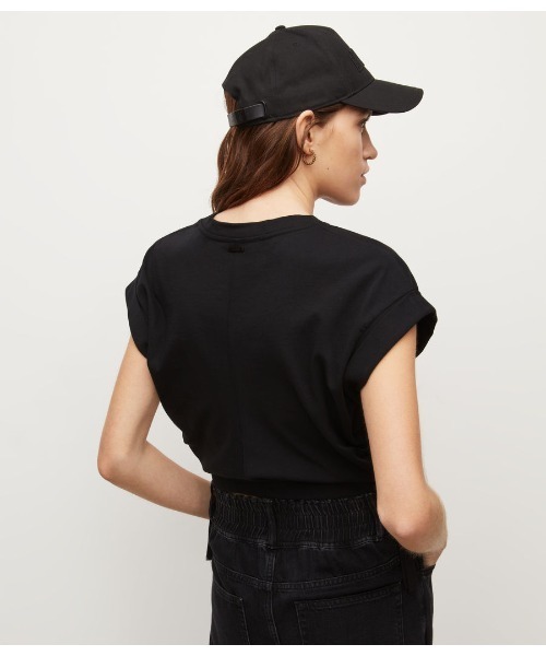 ALLSAINTS（オールセインツ）の「MIRA TEE | MIRA Tシャツ（Tシャツ/カットソー・レディース・ホワイト/ブラック・L/XS/S/M）」の9枚目の写真