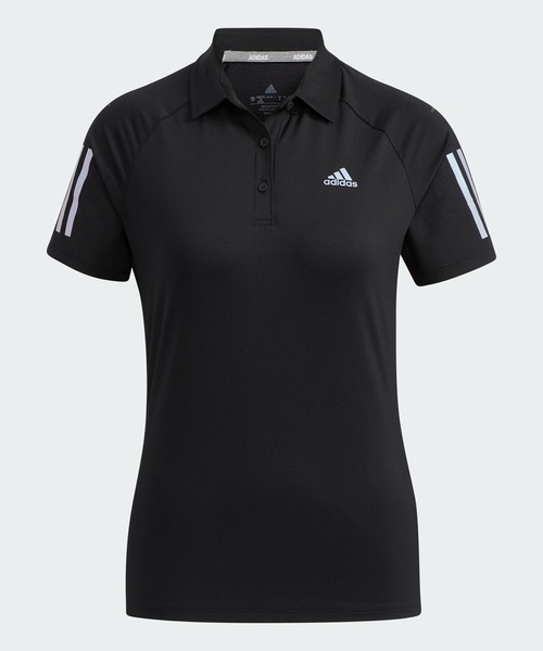 adidas（アディダス）の「スリーストライプス 半袖ストレッチ