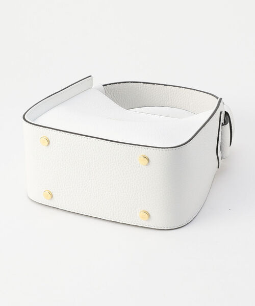 NOLLEY’S（ノーリーズ）の「【MARANT/マラント】スクエアワンショルダーバッグ（ショルダーバッグ・レディース・ブラック/ホワイト・FREE）」の10枚目の写真