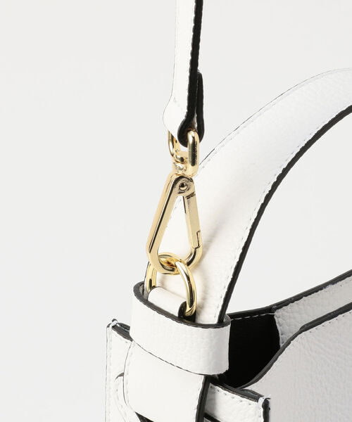 NOLLEY’S（ノーリーズ）の「【MARANT/マラント】スクエアワンショルダーバッグ（ショルダーバッグ・レディース・ブラック/ホワイト・FREE）」の3枚目の写真