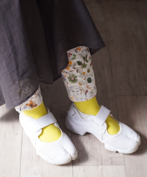 ammy.（エイミードット）の「【 ammy. / エイミードット 】 パステルカラー & ネオンカラー タビソックス（ソックス/靴下・レディース・イエロー/ホワイト/ブルー/ピンク/パープル/ライトブルー/ミント/ライム/ブラック/ベビーピンク/オレンジ/ライトパープル・FREE）」の19枚目の写真