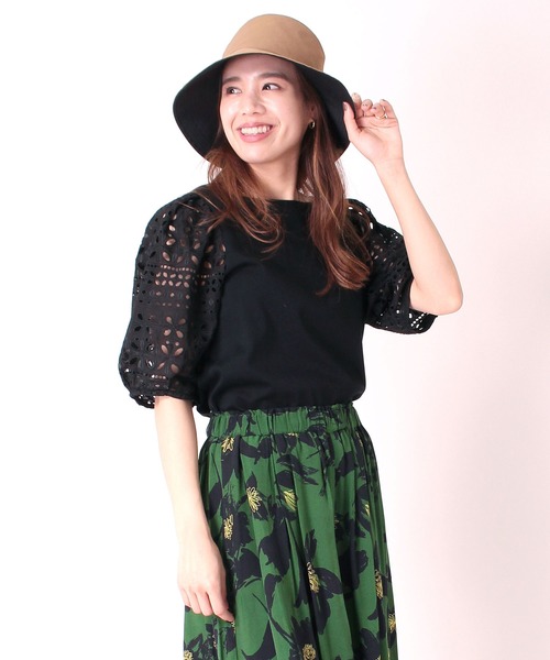 Jines(ジネス)の「ATELIER BRUGGE・Pack ポケッタブル・リバーシブルハット(ハット・レディース・ベージュ/ブラック・FREE)」の16枚目の写真