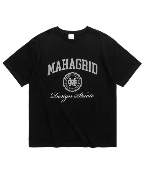 MAHAGRID(マハグリッド)の「【mahagrid】AUTHENTIC LOGO TEE / マハグリッド オーセンティック ロゴ Tシャツ(Tシャツ/カットソー・メンズ・ホワイト/ブラック/クリーム/ネイビー・SMALL/MEDIUM/LARGE/X-LARGE)」の3枚目の写真