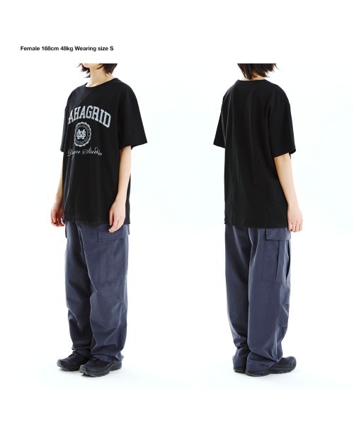 MAHAGRID(マハグリッド)の「【mahagrid】AUTHENTIC LOGO TEE / マハグリッド オーセンティック ロゴ Tシャツ(Tシャツ/カットソー・メンズ・ホワイト/ブラック/クリーム/ネイビー・SMALL/MEDIUM/LARGE/X-LARGE)」の14枚目の写真