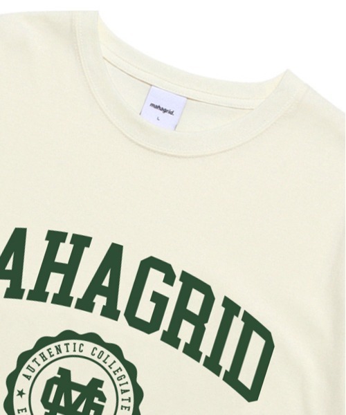 MAHAGRID(マハグリッド)の「【mahagrid】AUTHENTIC LOGO TEE / マハグリッド オーセンティック ロゴ Tシャツ(Tシャツ/カットソー・メンズ・ホワイト/ブラック/クリーム/ネイビー・SMALL/MEDIUM/LARGE/X-LARGE)」の22枚目の写真
