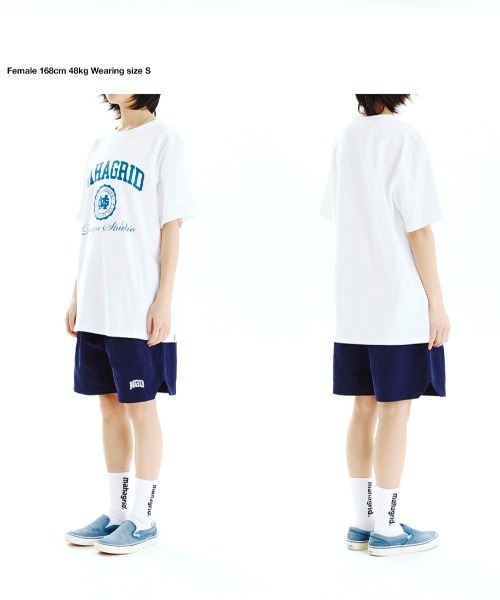 MAHAGRID(マハグリッド)の「【mahagrid】AUTHENTIC LOGO TEE / マハグリッド オーセンティック ロゴ Tシャツ(Tシャツ/カットソー・メンズ・ホワイト/ブラック/クリーム/ネイビー・SMALL/MEDIUM/LARGE/X-LARGE)」の9枚目の写真