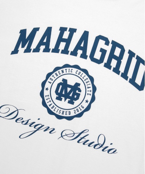 MAHAGRID(マハグリッド)の「【mahagrid】AUTHENTIC LOGO TEE / マハグリッド オーセンティック ロゴ Tシャツ(Tシャツ/カットソー・メンズ・ホワイト/ブラック/クリーム/ネイビー・SMALL/MEDIUM/LARGE/X-LARGE)」の12枚目の写真