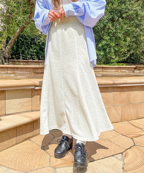 PairPair（ペアペア）の「ハイウエストマーメイドスカート（スカート・レディース・ブラック/アイボリー/オートミール・フリー）」の13枚目の写真