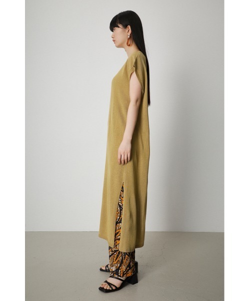 AZUL by moussy(アズールバイマウジー)の「2WAY FRENCH SLEEVE SUMMER KNIT/2WAYフレンチスリーブサマーニット(ベスト・レディース・ブラック/ライトカーキ/ダークブルー・SMALL/MEDIUM)」の13枚目の写真