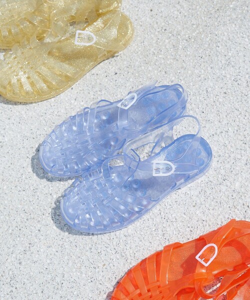 meduse（メデュース）の「meduse/メデュース JERRY SANDAL　グルカ　ジェリーサンダル（サンダル・レディース・ホワイト/オレンジ/ブルー/レモンイエロー・SMALL/MEDIUM/LARGE）」の2枚目の写真