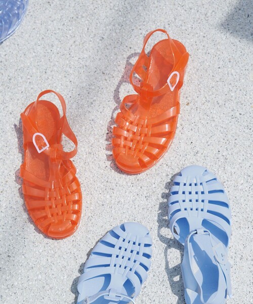 meduse（メデュース）の「meduse/メデュース JERRY SANDAL　グルカ　ジェリーサンダル（サンダル・レディース・ホワイト/オレンジ/ブルー/レモンイエロー・SMALL/MEDIUM/LARGE）」の8枚目の写真