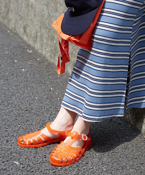 meduse（メデュース）の「meduse/メデュース JERRY SANDAL　グルカ　ジェリーサンダル（サンダル・レディース・ホワイト/オレンジ/ブルー/レモンイエロー・SMALL/MEDIUM/LARGE）」の11枚目の写真