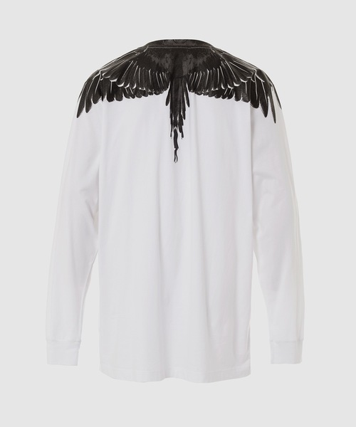 MARCELO BURLON(マルセロ・バーロン)の「ICON WINGS REGULAR LS T-SHIRT(Tシャツ/カットソー・メンズ・ホワイト系その他・L/XL)」の2枚目の写真