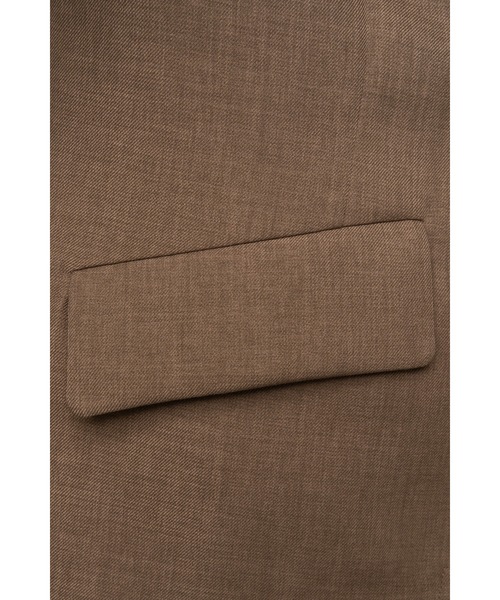 LA PEAU DE GEM ハーフスリーブホールジャケット　ブラック LA PEAU DE GEM】halfsleeve hole jacket/ハーフスリーブホール