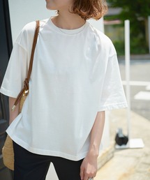 Spick & Span | クリア天竺オーバーTシャツ(Tシャツ/カットソー)