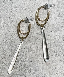 gargle ガーグル : クラフトガラス icicle ピアス