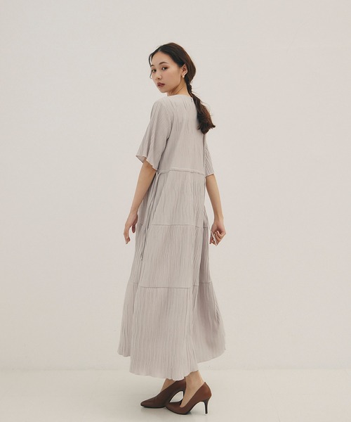 RANDEBOO(ランデブー)の「Natural 2way dress(ワンピース・レディース・ライトグレー/ベージュ系その他・FREE)」の10枚目の写真