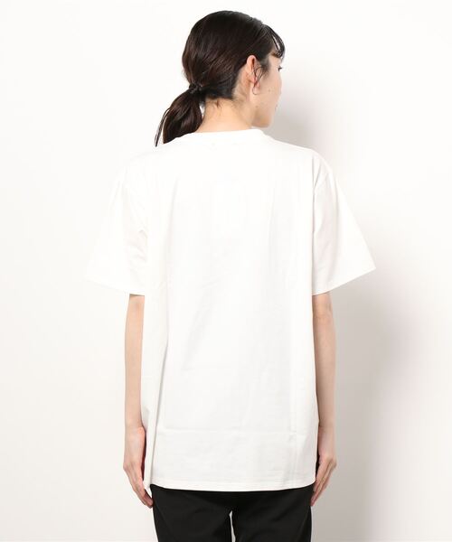 ANDGEEBEE（アンジービー）の「UNISEX AGシンプルロゴTシャツ（Tシャツ/カットソー・レディース・ホワイト/ブラック・MEDIUM）」の14枚目の写真