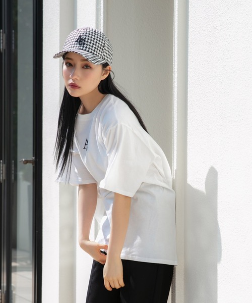 ANDGEEBEE（アンジービー）の「UNISEX AGシンプルロゴTシャツ（Tシャツ/カットソー・レディース・ホワイト/ブラック・MEDIUM）」の7枚目の写真