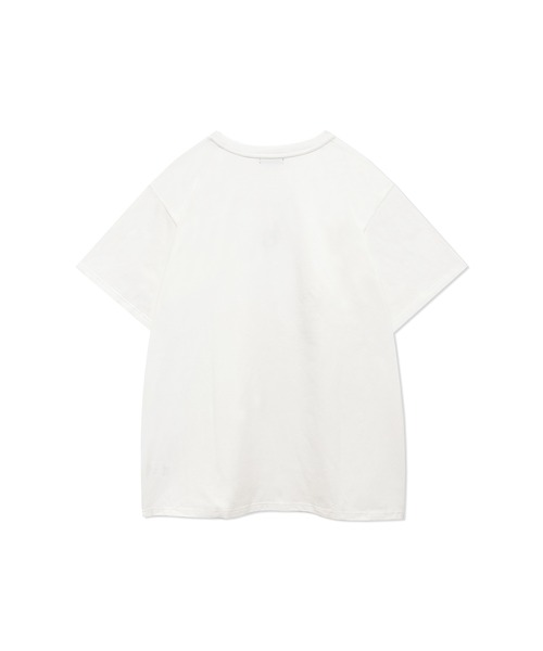 ANDGEEBEE（アンジービー）の「UNISEX AGシンプルロゴTシャツ（Tシャツ/カットソー・レディース・ホワイト/ブラック・MEDIUM）」の12枚目の写真