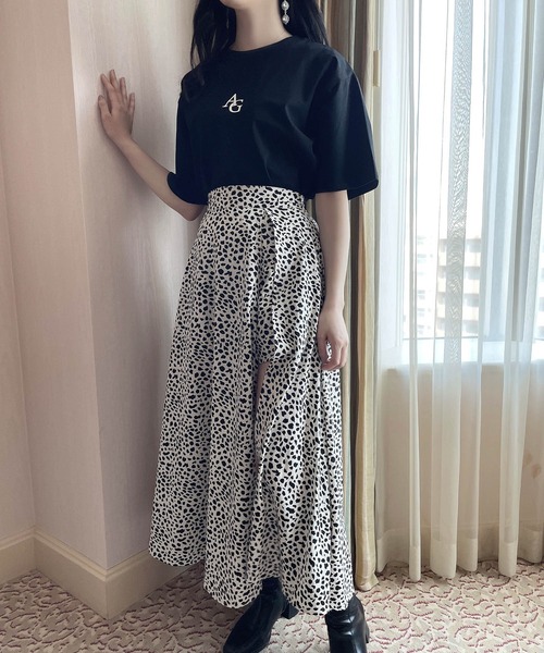 ANDGEEBEE（アンジービー）の「UNISEX AGシンプルロゴTシャツ（Tシャツ/カットソー・レディース・ホワイト/ブラック・MEDIUM）」の18枚目の写真