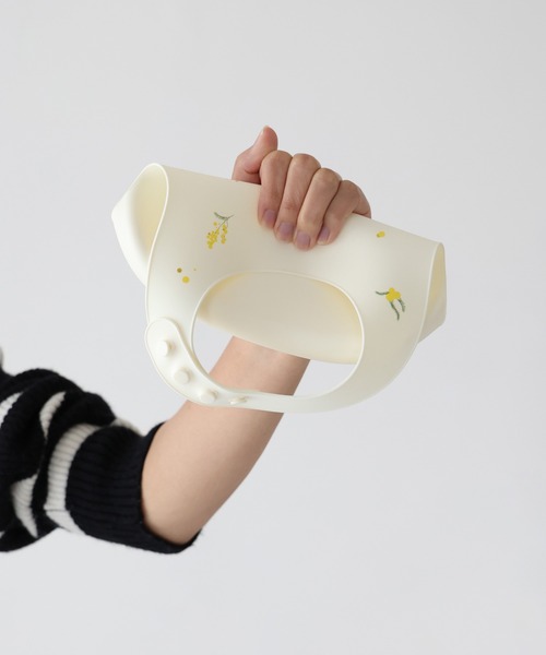 PUPPAPUPO（プッパプーポ）の「シリコンビブ 2枚セット（マグ/哺乳瓶/お食事グッズ・キッズ・その他1/ベージュ系その他/ブルー系その他・FREE）」の20枚目の写真