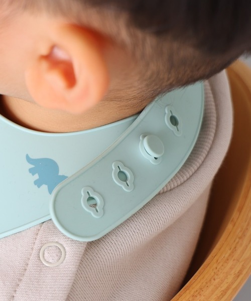 PUPPAPUPO（プッパプーポ）の「シリコンビブ 2枚セット（マグ/哺乳瓶/お食事グッズ・キッズ・その他1/ベージュ系その他/ブルー系その他・FREE）」の11枚目の写真