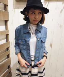 CIAOPANIC TYPY | 綿麻デニムGジャン(デニムジャケット)