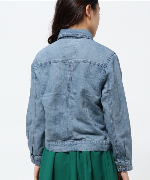 CIAOPANIC TYPY（チャオパニックティピー）の「綿麻デニムGジャン（デニムジャケット・レディース・インディゴブルー・FREE）」の4枚目の写真
