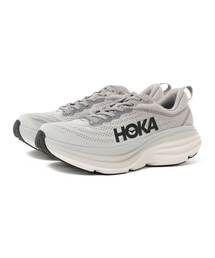 HOKA | HOKA ONE ONE / Bondi8 "BLACK-WHITE"(スニーカー)