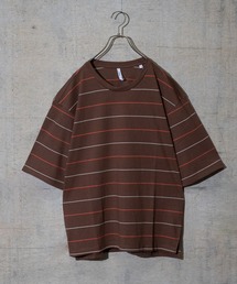 JOHN'S CLOSET | 【i】天竺 ピンボーダー半袖Tシャツ(Tシャツ/カットソー)