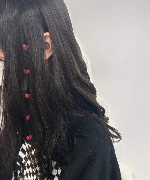 WEGO(ウィゴー)の「WEGO/【一部店限定】モチーフ付きヘアエクステ(ヘアピン・レディース・その他1/その他2/その他3/その他4・FREE)」の2枚目の写真