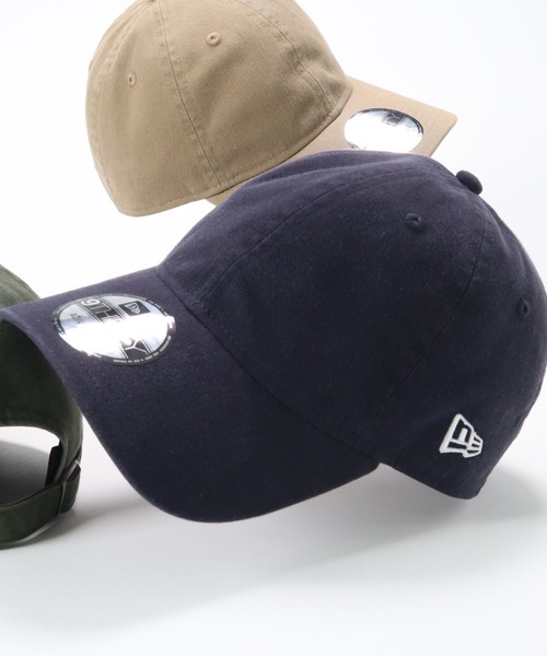 NEW ERA(ニューエラ)の「ニューエラ キャップ 無地イージースナップ ONSPOTZ別注(キャップ・レディース・ベージュ/ネイビー/オリーブ/ブラック/ホワイト/ベージュ系その他/グリーン/グレー/ブラウン/ライトグレー/クリーム/ブラック系その他2/インディゴブルー/ネイビー系1・FREE/S/M/M/L/L/XL)」の13枚目の写真