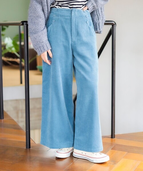 サイドボタン コーデュロイパンツ（その他パンツ）｜BEAMS HEART
