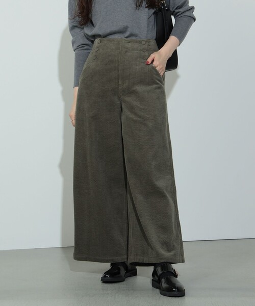 サイドボタン コーデュロイパンツ（その他パンツ）｜BEAMS HEART（ビームスハート）