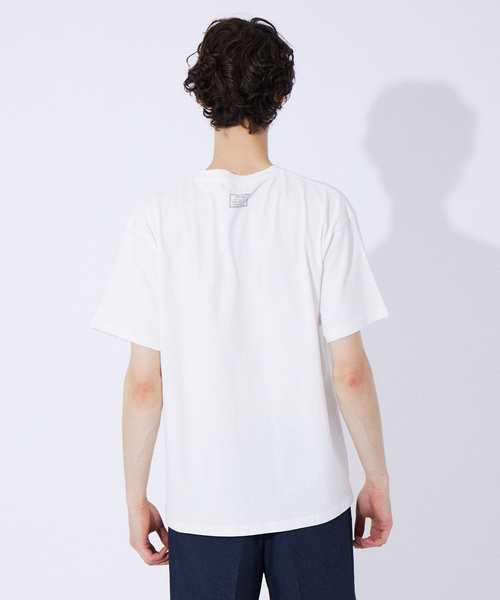 ABAHOUSE GRAY(アバハウスグレイ)の「【モノトーン】フォトプリント 半袖 Tシャツ(Tシャツ/カットソー・メンズ・ホワイト/ホワイト系その他/ホワイト系その他2/ホワイト系その他3・46/48)」の7枚目の写真